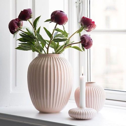 Kähler - Hammershøi Vase H25,5 rosa