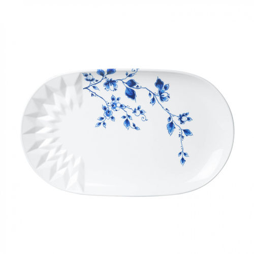 Plate Blue Fold, Heinen Delft